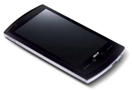 Компания Acer официально анонсировала свой первый Android-смартфон Acer