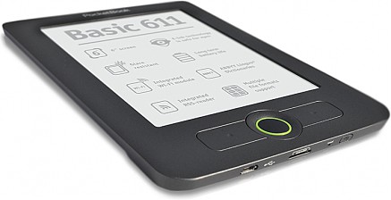 PocketBook 611 Basic: недорогая читалка в изящном корпусе