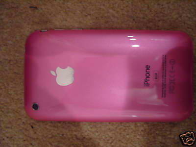 pink iPhone