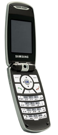 Samsung SGH-T719 QWERTY-мобильник, поддерживающий BlackBerry Connect