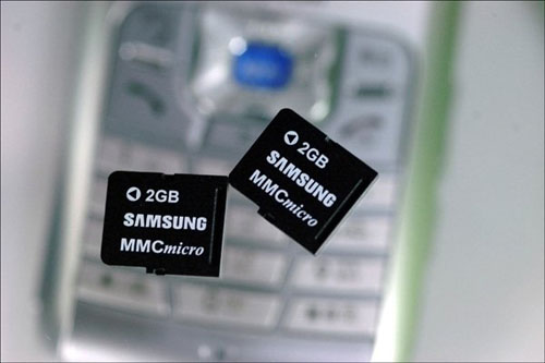 MMCmicro Samsung 2 GB