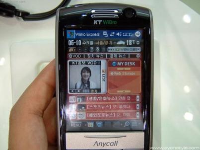 Samsung m8000 WiBro
