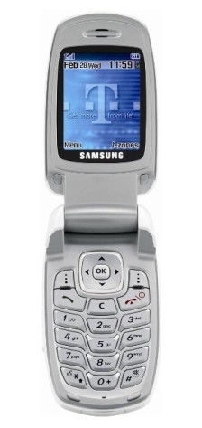 Оператор T-Mobile начал продажи раскладушки Samsung T609