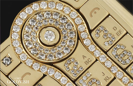 Goldvish - самый дорогой в мире мобильник (клавиатура, выложенная драгоценными камнями)