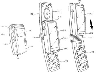 Samsung запатентовал новый форм-фактор для мобильного телефона – раскладушка-слайдер