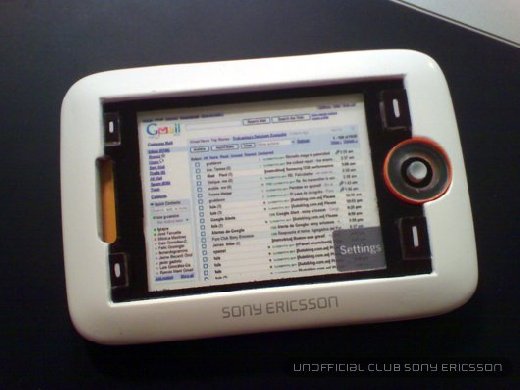 Концептуальный ТВ-фон от Sony Ericsson