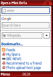 Opera Mini 3.0 Beta