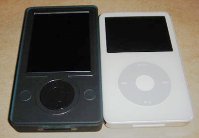 Zune and iPod