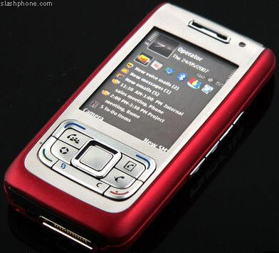 Nokia E65 red