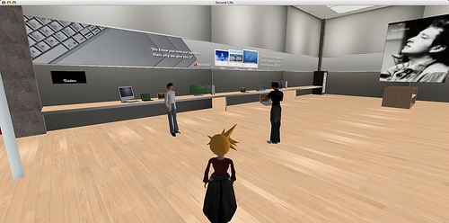 Виртуальные магазины Apple. Жители Second Life, торопитесь – неделя до закрытия