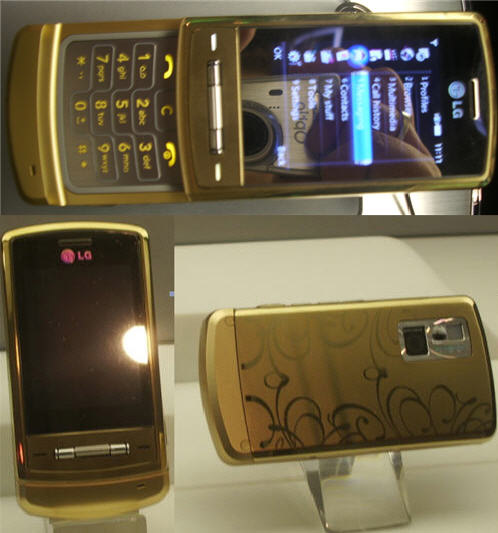 LG KE 970 Gold