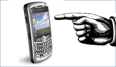 Серия BlackBerry 9000 получит сенсорный экран
