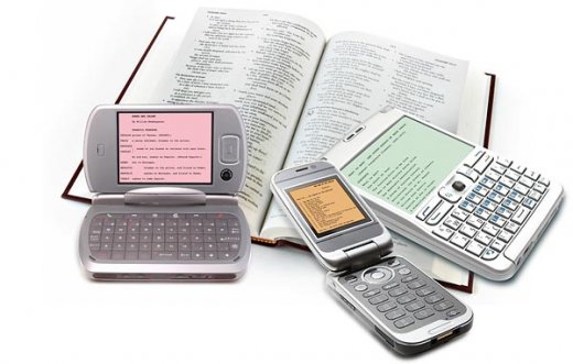 книги для мобильных телефонов