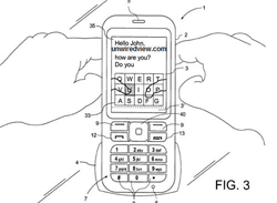 Nokia патентует виртуальную клавиатуру
