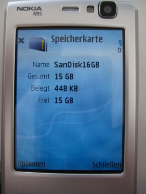 Nokia N95 и 2-терабайтовые карты microSDHC совместимы!
