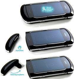 Mooon: первый телефон со съемной Bluetooth-гарнитурой