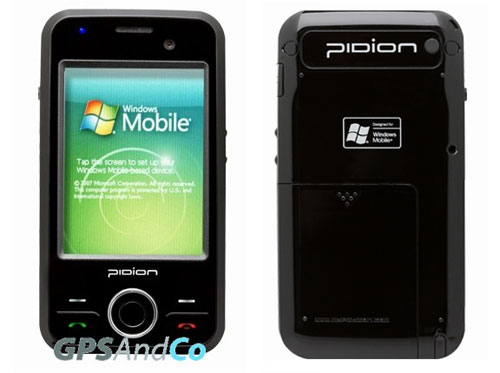 Pidion BM-350: 3G-коммуникатор + GPS-навигатор от Вluebird