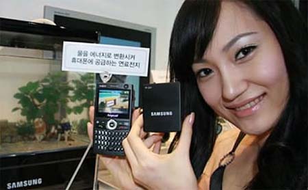 Новые батареи Samsung будут работать на воде