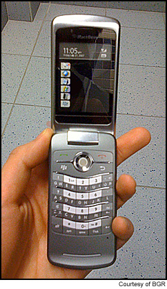 Первая &amp;quot;раскладушка&amp;quot; RIM BlackBerry