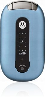 <i>Motorola</i> PEBL U6 Blue