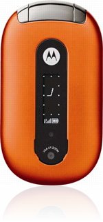 <i>Motorola</i> PEBL U6 Orange