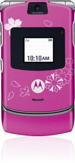 <i>Motorola</i> RAZR V3 Cherry Blossom Tattoo