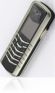 Vertu Signature Stainless Steel with Yellow Metal Tips
