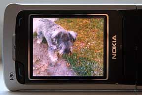 Nokia N90 видео-съемка